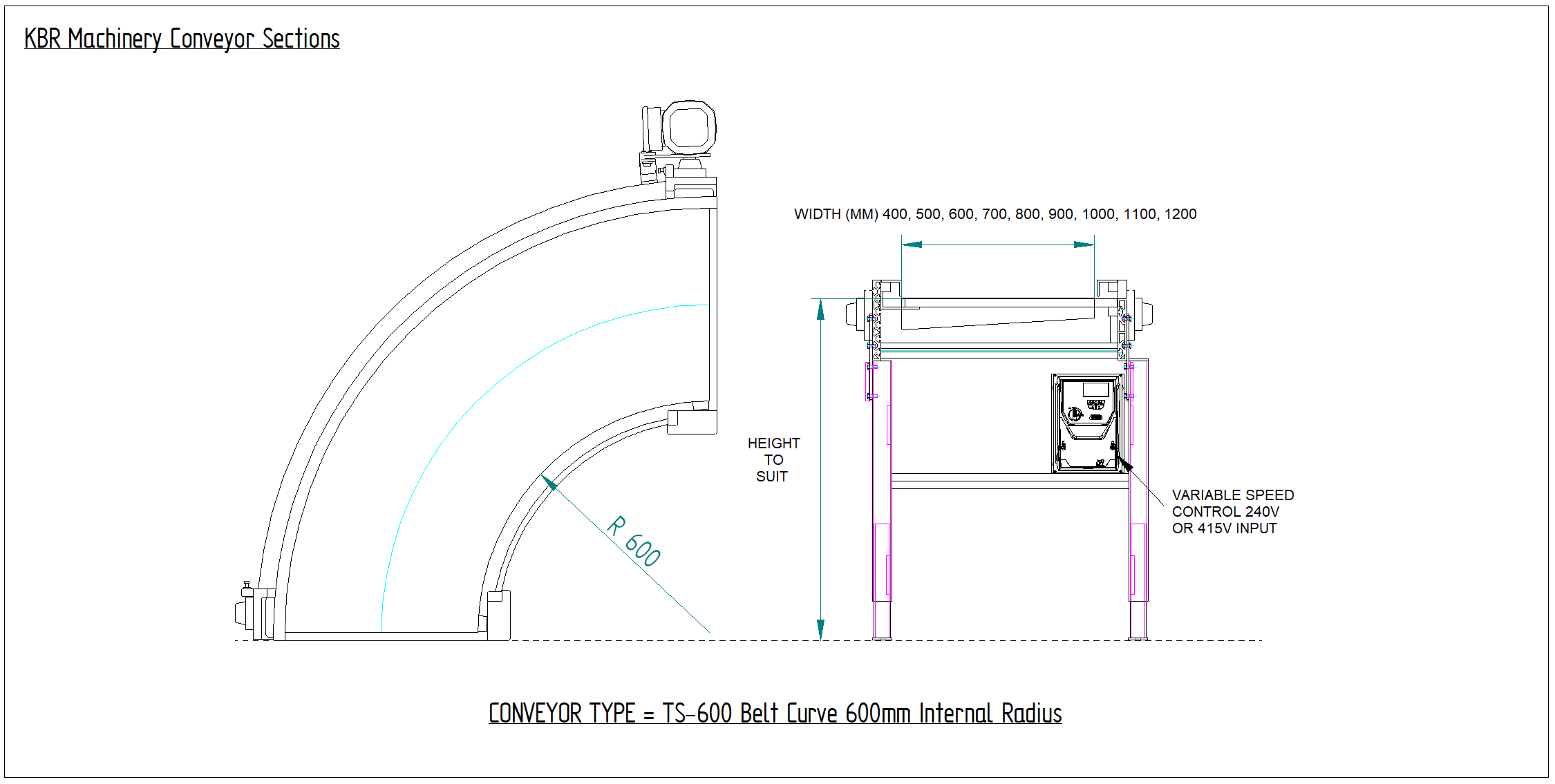 Curved Conveyor Bends Conveyor Belts Conveyor SectionsConveyor Sections ...